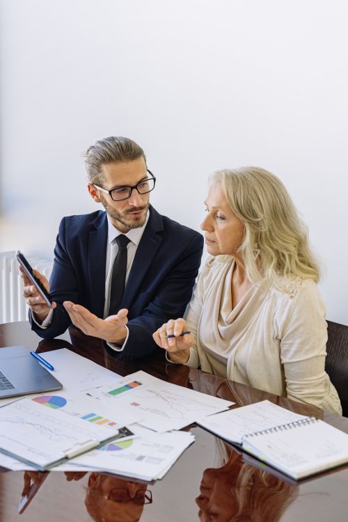 Finance Revenue Boost consultant advising a client